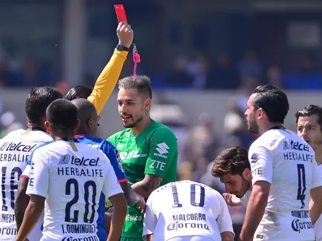 Pumas apelará la expulsión de Quintana en el encuentro ante Monterrey