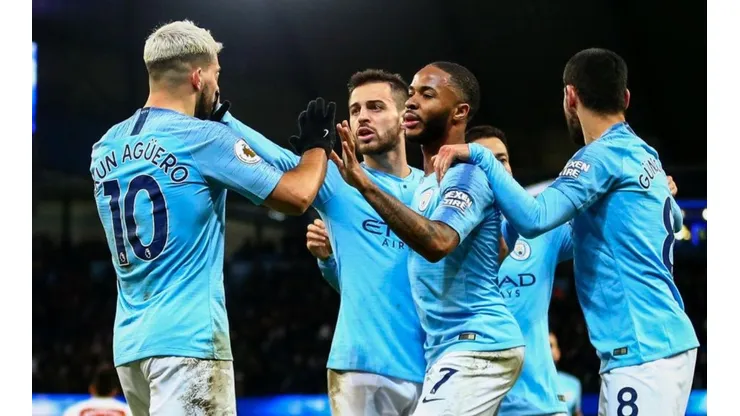 Everton vs Manchester City por la Premier League.