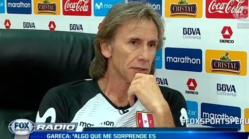 Ricardo Gareca: "Acá en Sudamérica lo conocen muy bien, lo importante es la continuidad"