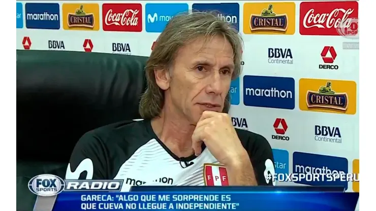 Ricardo Gareca: "Acá en Sudamérica lo conocen muy bien, lo importante es la continuidad"