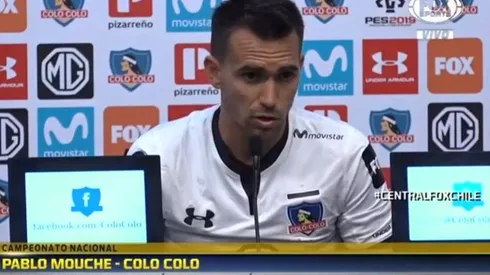 Siempre Román: Mouche fue presentado en Colo Colo y no pudo evitar hablar de Riquelme