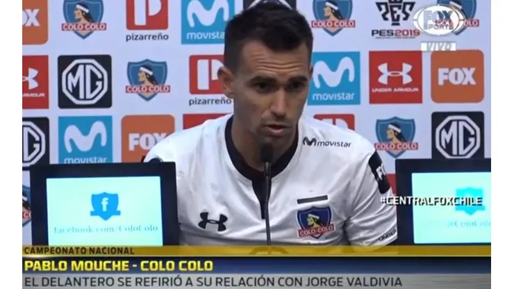 Siempre Román: Mouche fue presentado en Colo Colo y no pudo evitar hablar de Riquelme