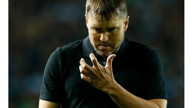 Eduardo Coudet, entrenador de Racing.