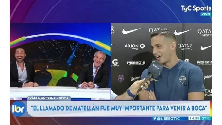 La divertida anécdota de Marcone que hizo estallar de risa a todos