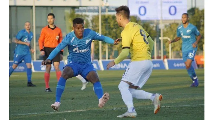 Wilmar Barrios con la camiseta del Zenit.
