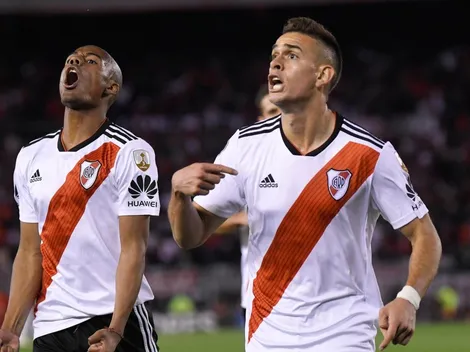 Mientras De la Cruz busca ganarse a la gente de River, Borré salió a bancarlo en las redes