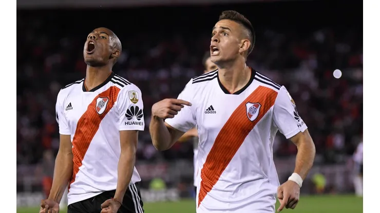 Borré salió a bancar a su compañero en River