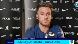 Buffa, en diálogo con Fox Sports.