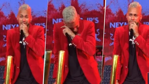 No todo fue alegría: Neymar quebró en llanto en plena fiesta por su cumpleaños