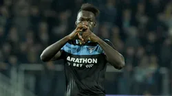 Felipe Caicedo celebra su tanto ante Frosinone.