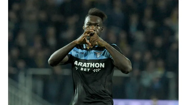 Felipe Caicedo celebra su tanto ante Frosinone.