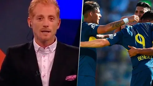 Liberman destrozó a un jugador de Boca.