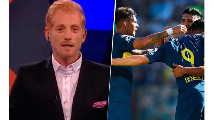 Liberman destrozó a un jugador de Boca.