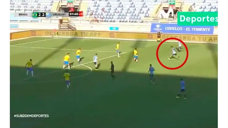 Golazo de Pablo García.