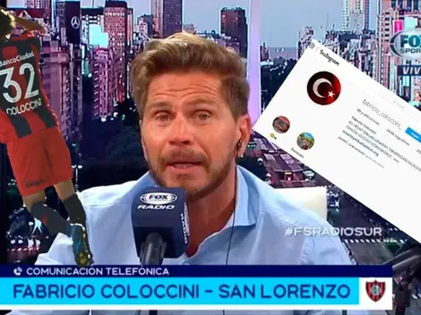 Estamos llorando: hackearon la cuenta de Coloccini y el llamó a Vignolo en vivo para contarle