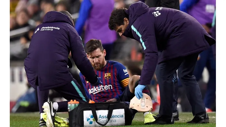 Messi, complicado para jugar contra el Real Madrid