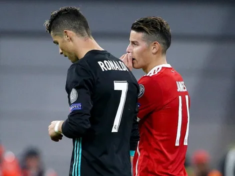Bomba de Marca: Cristiano Ronaldo llamó a James Rodríguez