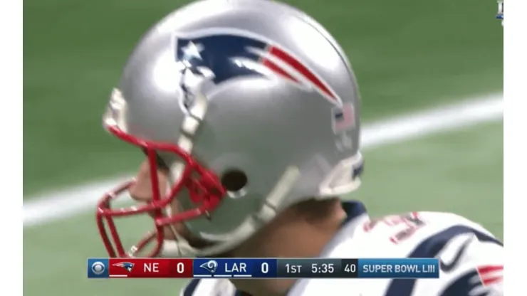 ¡Se quiere morir Brady! Los Patriots fallan el primer gol de campo en el Superbowl