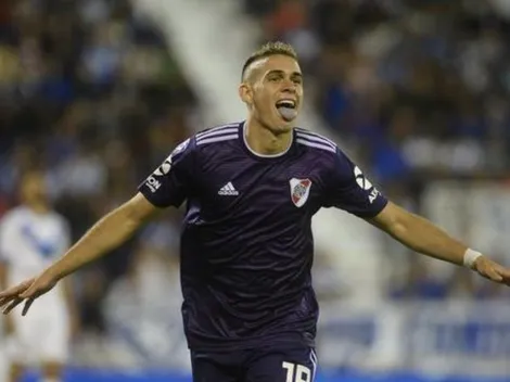 Borré festejó su gol sacando la lengua y las redes estallaron comparándolo con Darío Benedetto