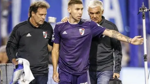 Se confirmó la lesión de Gonzalo Montiel ante Velez