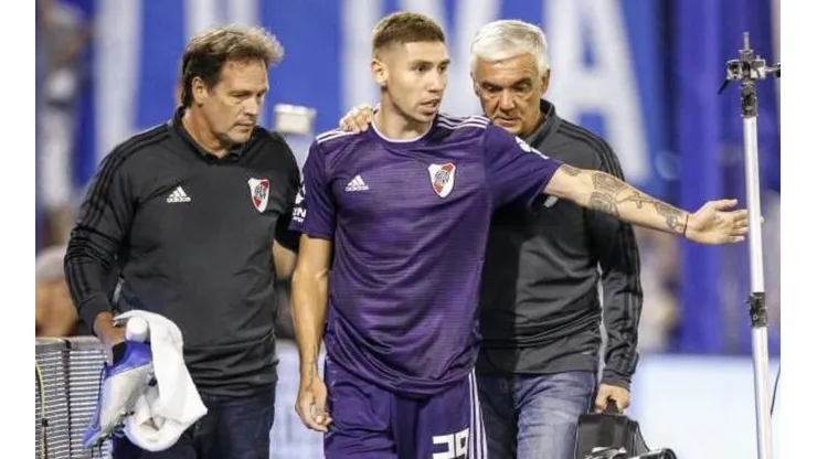 Se confirmó la lesión de Gonzalo Montiel ante Velez