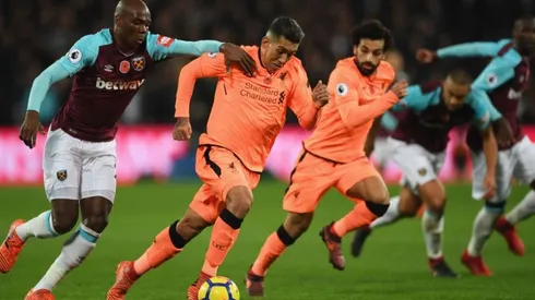 West Ham vs Liverpool por la Premier League.