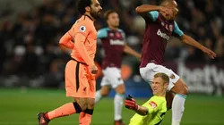 West Ham vs Liverpool por la Premier League.