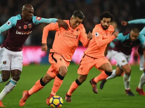 West Ham vs Liverpool EN VIVO ON LINE por la Premier League