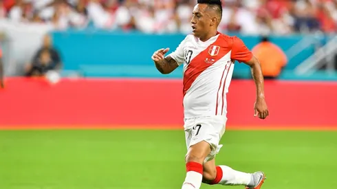 Christian Cueva en la Selección Peruana.