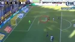 Andrada atajó lo que ya parecía gol de Godoy Cruz y después González erró con el arco libre