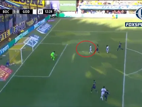 Andrada atajó lo que ya parecía gol de Godoy Cruz y después González erró con el arco libre