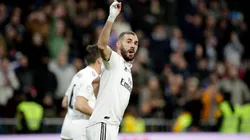 Karim Benzema marcó el primer tanto del partido.