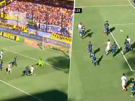 Las dos atajadas de Andrada en 30 segundos para salvar a Boca