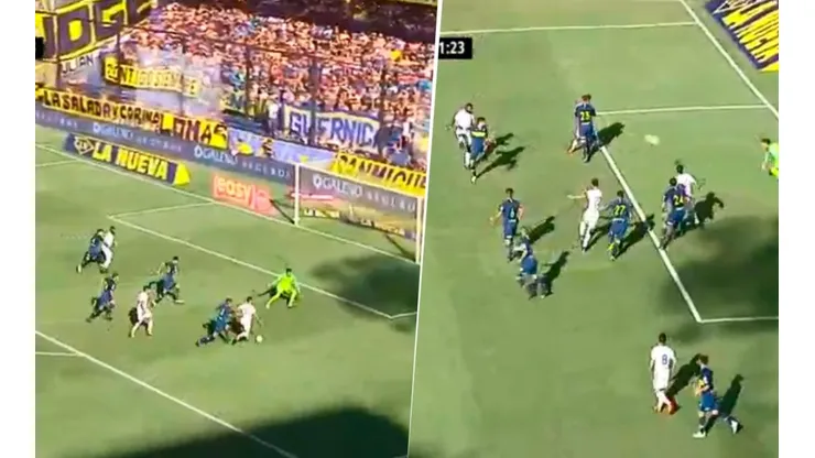 Las dos atajadas de Andrada en 30 segundos para salvar a Boca