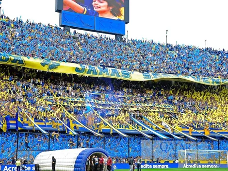 El camino de los jugadores de Boca para pisar el césped de la Bombonera