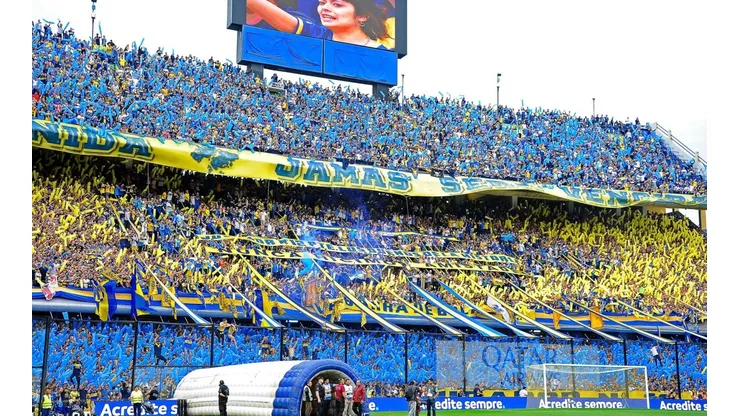 Foto de La Bombonera en la final ante River