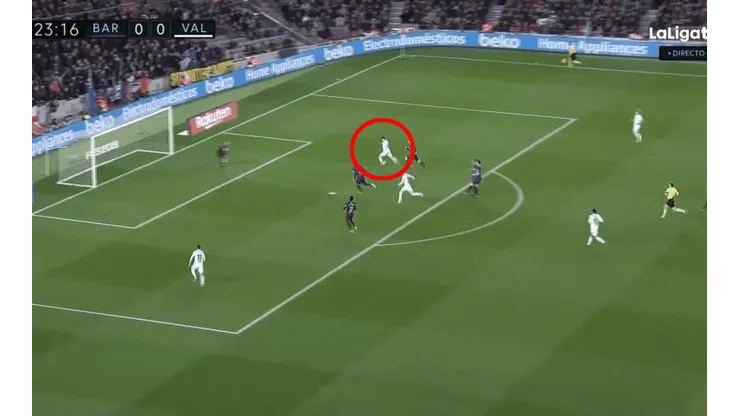 Foto de Gameiro, jugador de Valencia.