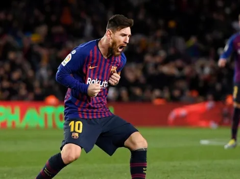 Messi solo se lo empató a un Valencia que se fue contento del Camp Nou