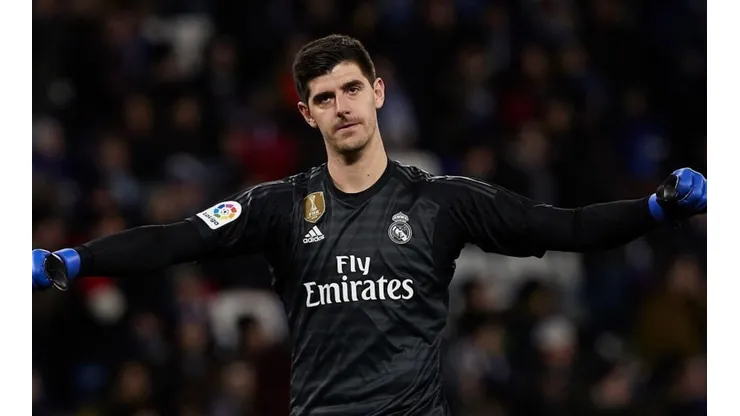 Courtois, un arquero al que no le falta valor.
