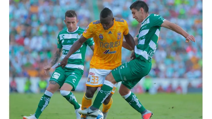 Tigres UANL vs Santos Laguna (Foto: Getty)