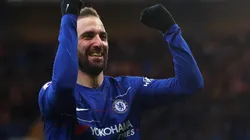 La felicidad de Gonzalo Higuaín.