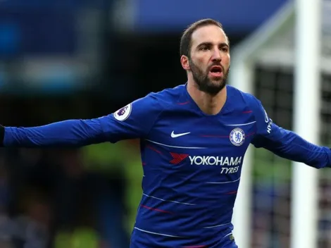 Entendió todo: movimiento perfecto de Higuaín para marcar su primer gol con Chelsea