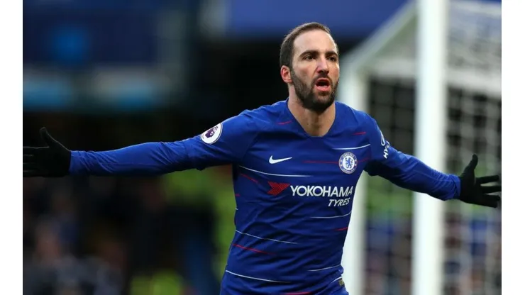 Higuaín la rompió en su tercer partido en Chelsea.