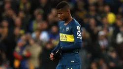 Wilmar Barrios con la camiseta de Boca.