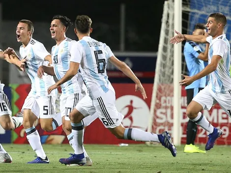En VIVO: Argentina vs Colombia por el Sudamericano Sub 20