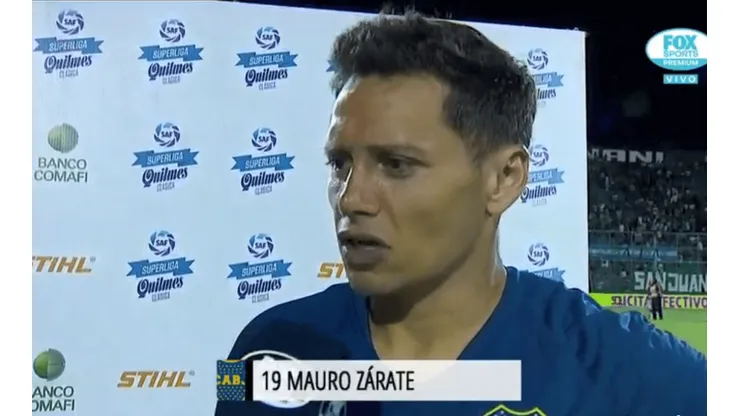 La respuesta de Zárate cuando le preguntaron por la frase de Tevez