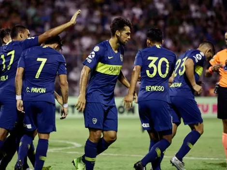 Pavón hizo una de Garrincha y Wanchope metió el suyo en la goleada de Boca