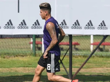 El Neymar colombiano subió fotito entrenando en River