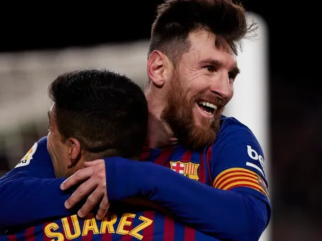 Los amo fuerte: Suárez contó de qué habla con Messi