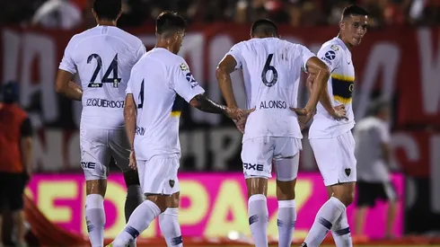 Foto de Junior Alonso, jugador de Boca.